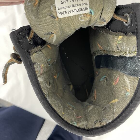 Sperry Women's Saltwater Quilted Duck Boots - Black Size 10 #STS94063 - Picture 8 of 8